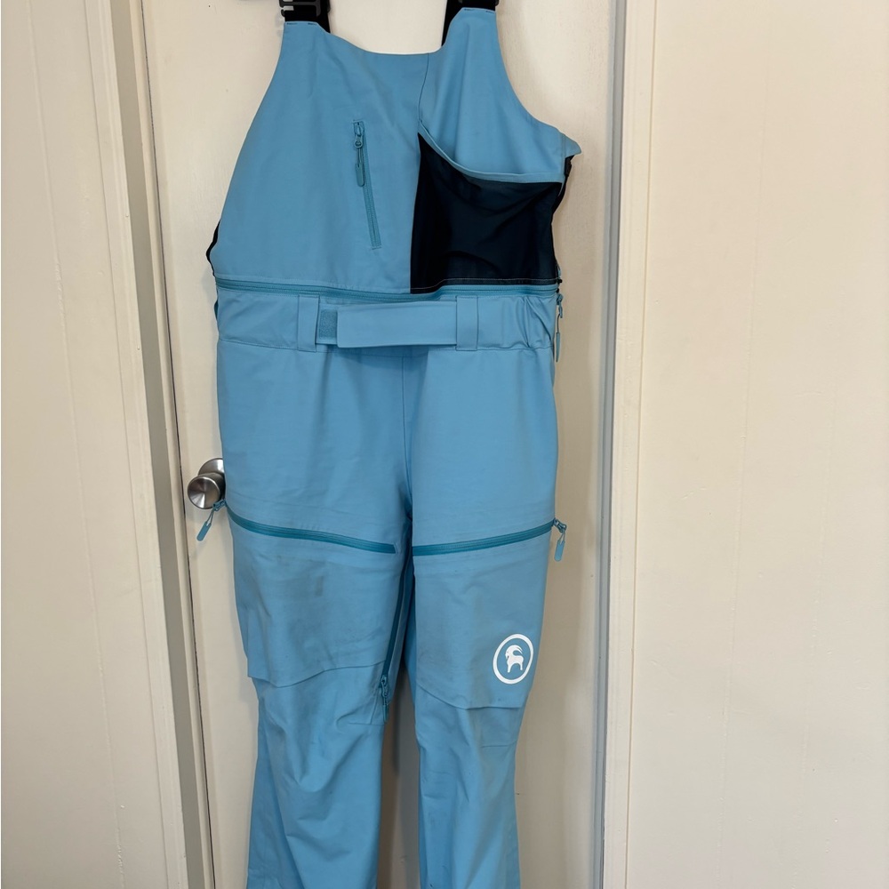 Women’s Backcountry Ski Snowboard Bibs Large GORE-TEX